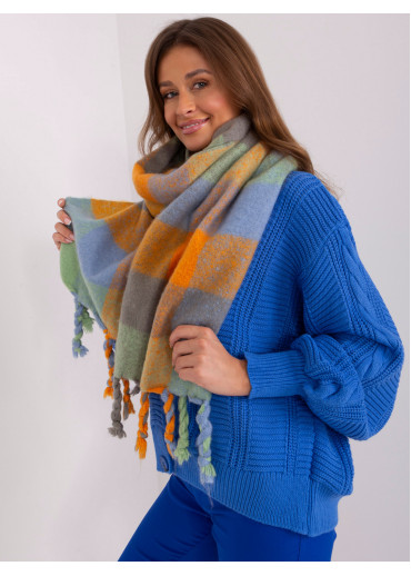 Oranžový hebký šál