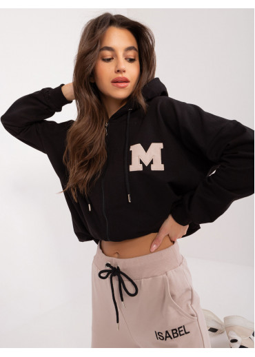 Čierna tepláková súprava