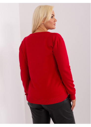 Červený pulóver