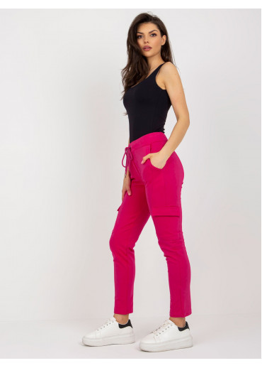 Fuchsiovo ružové tepláky