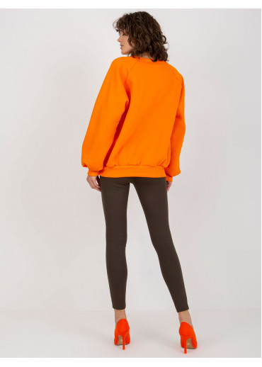 Oranžová mikina