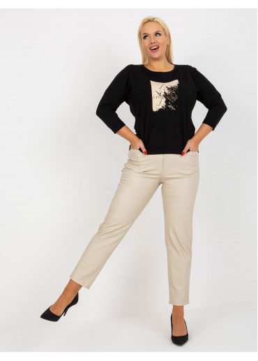 Čierne tričko s potlačou