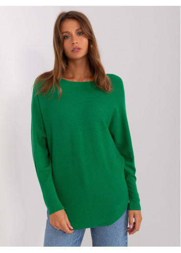 Zelený pulóver