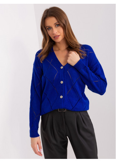 Kobaltovo modrý sveter