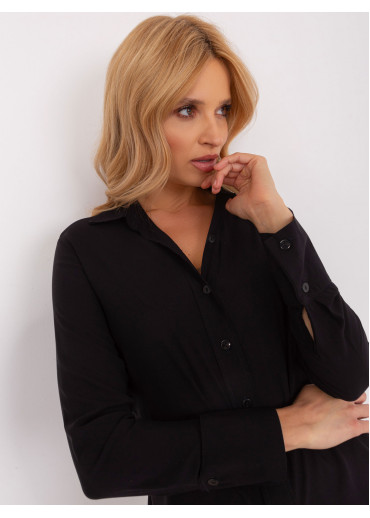 Čierna klasická košeľa