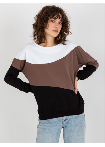 Viacfarebná dámska mikina