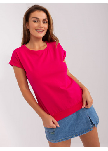 Fuchsiovo ružové tričko
