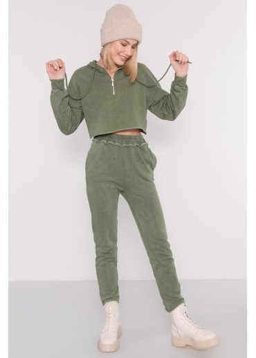 Khaki zelené tepláky