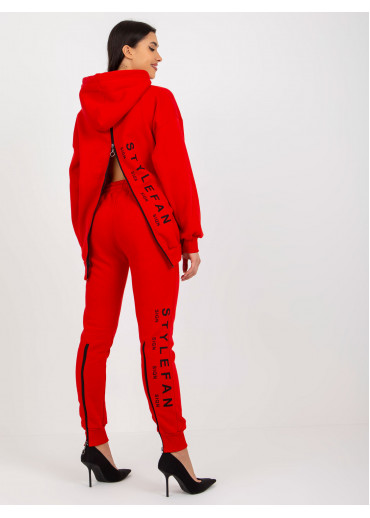 Červená tepláková súprava