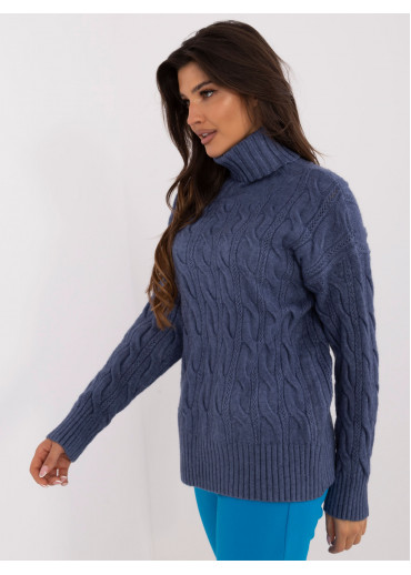 Tmavomodrý dámsky rolák