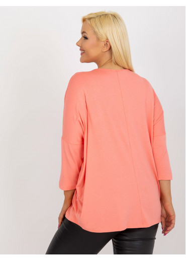 Broskyňovo ružové tričko