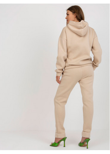 Béžovo hnedá tepláková súprava