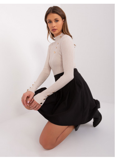 Béžovo hnedý polorolák