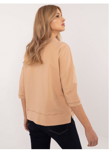 Hnedá dámska mikina