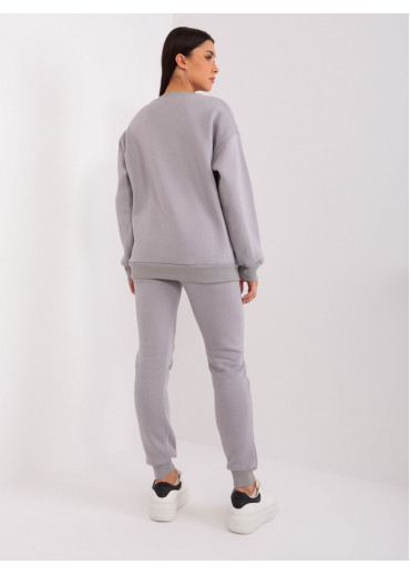 Sivá tepláková súprava