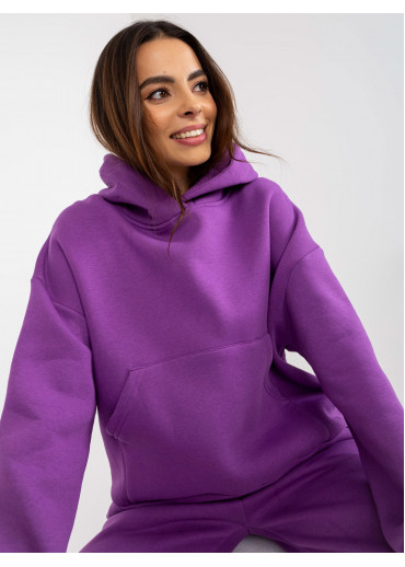 Fialová tepláková súprava