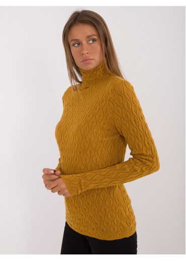 Karamelovo hnedý dámsky rolák