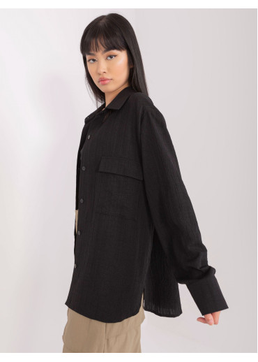 Čierna ľahká košeľa