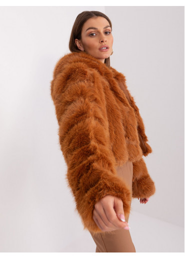 Hnedá chlpatá bunda