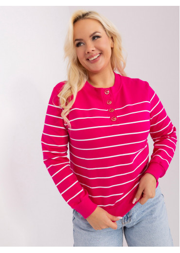 Fuchsiovo ružový pulóver