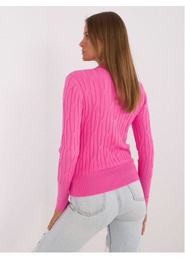 Ružový dámsky sveter