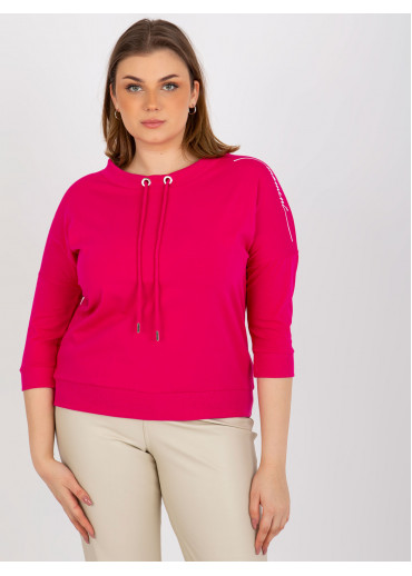 Fuchsiovo ružové tričko