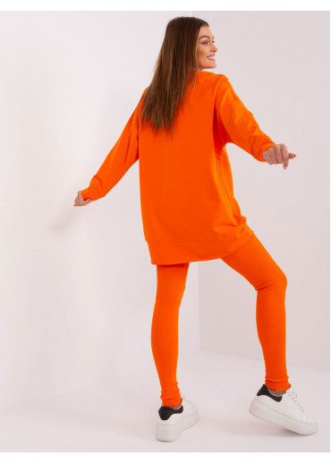 Oranžový teplákový komplet