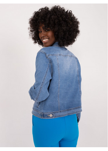 Svetlomodrá džínsová bunda