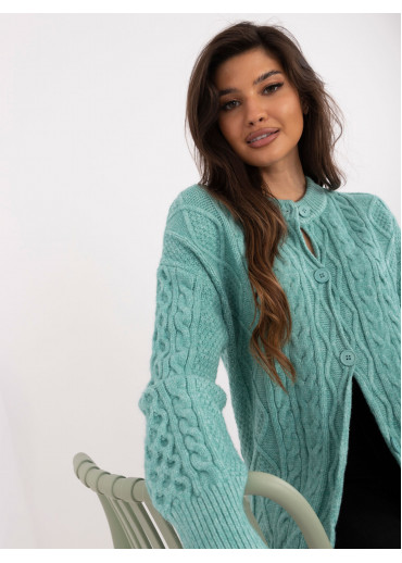 Svetlozelený dámsky sveter