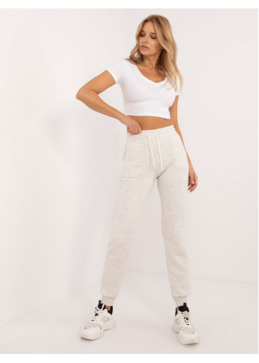 Svetlosivé dámske tepláky