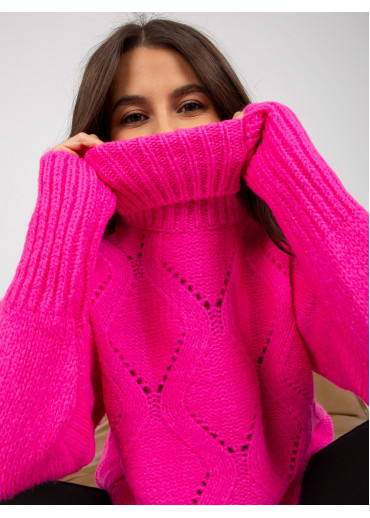 Neónovo ružový rolák