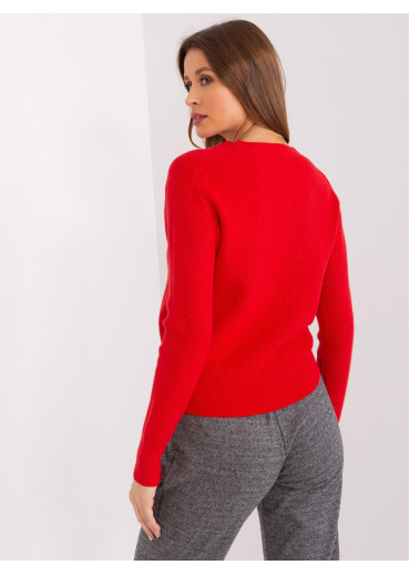 Červený pulóver