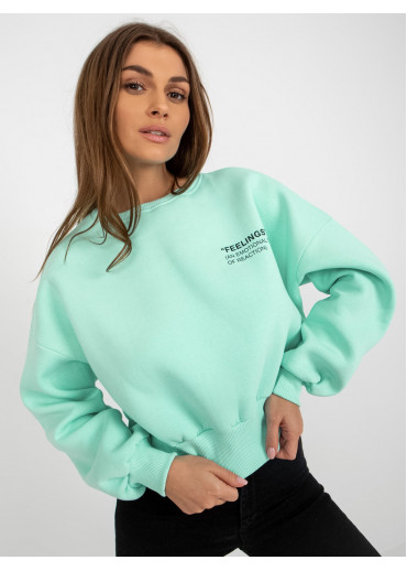 Svetlozelená mikina