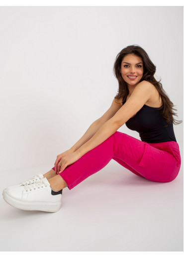 Fuchsiovo ružové tepláky