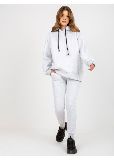 Sivá tepláková súprava