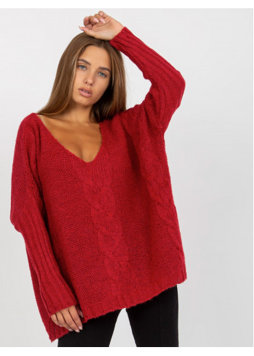 Červený pulóver