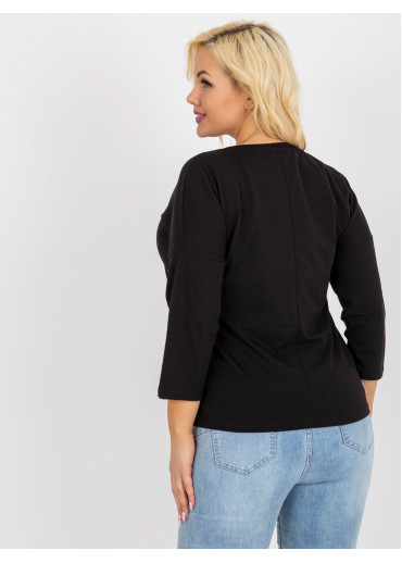 Čierne tričko s potlačou