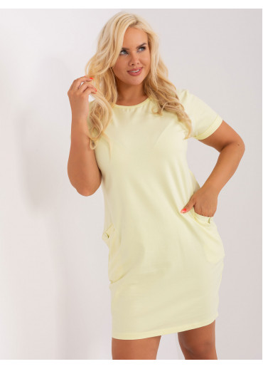 Vanilkovo žltá tunika