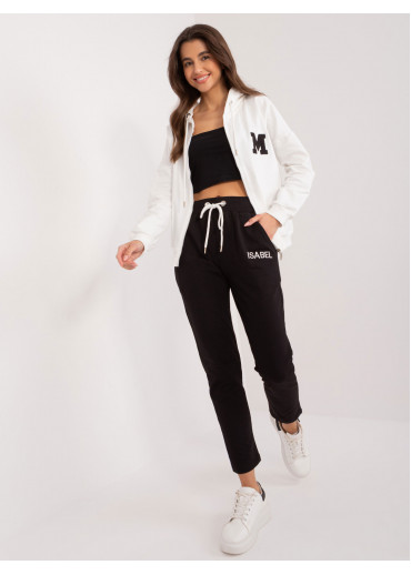 Smotanovo biela tepláková súprava