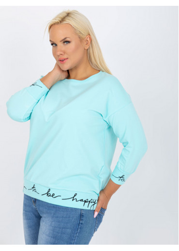 Svetlozelená mikina