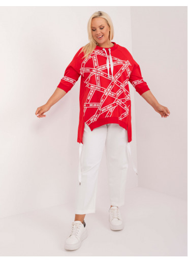 Červená dámska tunika