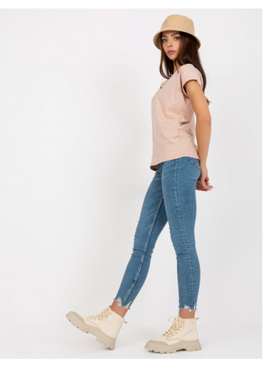 Béžovo hnedé tričko