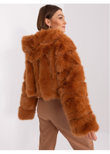 Hnedá chlpatá bunda