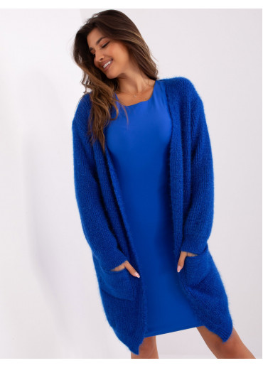 Kobaltovo modrý kardigán