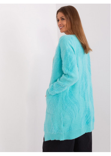 Svetlozelený kardigán