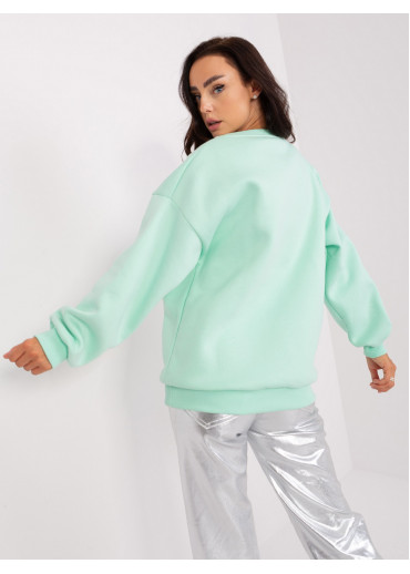 Svetlozelená mikina