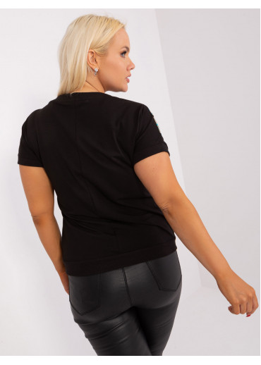 Čierne tričko s potlačou