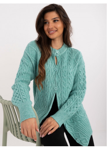 Svetlozelený dámsky sveter