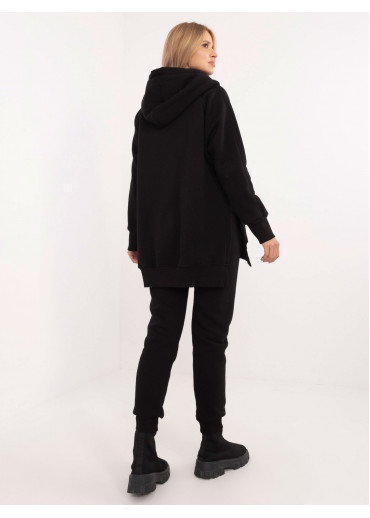 Čierna tepláková súprava