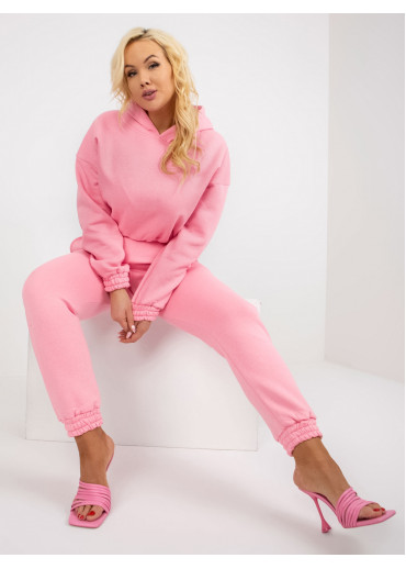 Ružová tepláková súprava